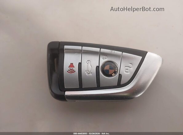 5UXCR6C05L9D08333 2020 BMW X5 Black წინა პანელის ხედი