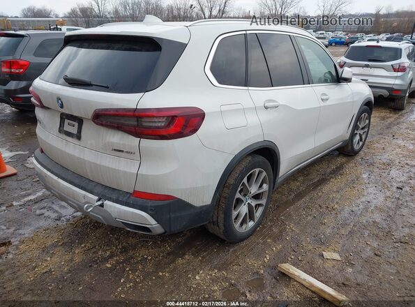 5UXCR6C05M9F45406 2021 BMW X5 Белый Задняя правая четверть