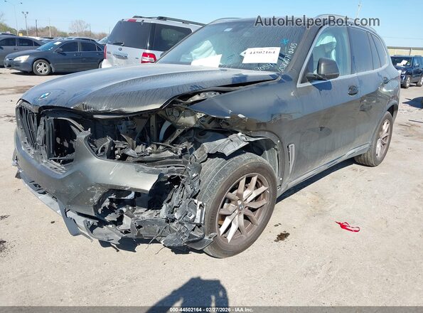 5UXCR6C09N9J39059 2022 BMW X5 Gray Przód lewy