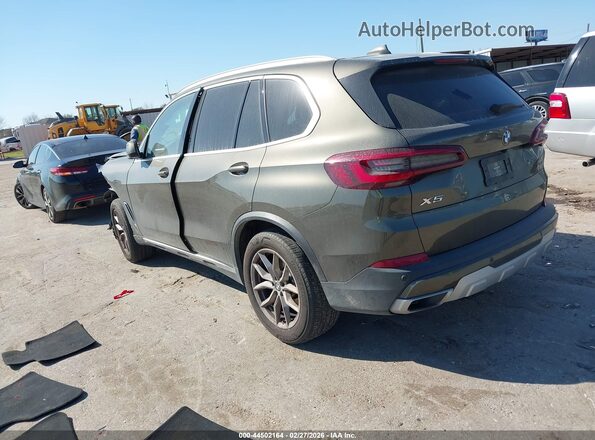 5UXCR6C09N9J39059 2022 BMW X5 Gray Tył lewy