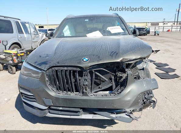 5UXCR6C09N9J39059 2022 BMW X5 Gray Widok zestawu wskaźników