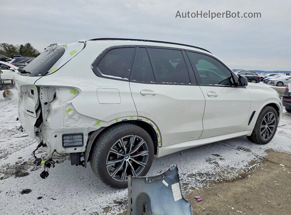 5UXCR6C09N9K65616 2022 BMW X5 White Задня права чверть