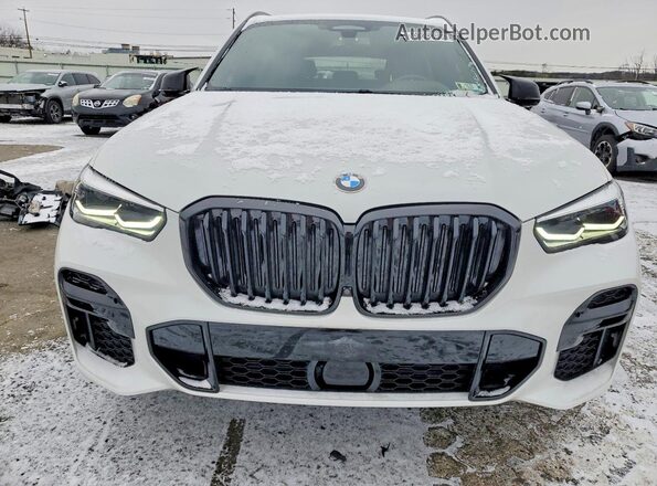 5UXCR6C09N9K65616 2022 BMW X5 White Вид спереду