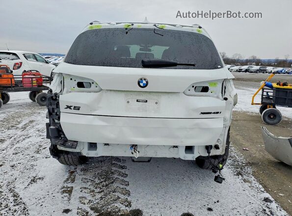 5UXCR6C09N9K65616 2022 BMW X5 White Вид ззаду