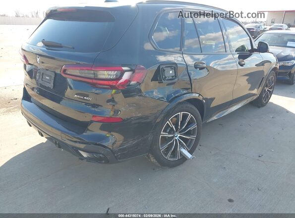 5UXCR6C09P9R36432 2023 BMW X5 Black Հետևի աջ