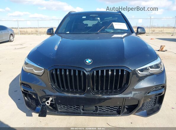 5UXCR6C09P9R36432 2023 BMW X5 Black Առջևի վահանակի տեսք
