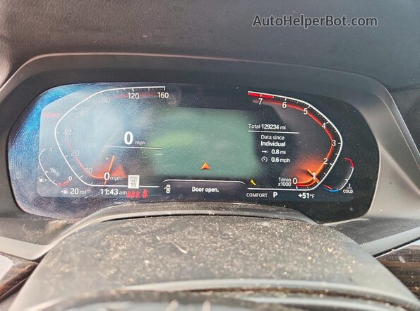 5UXCR6C55KLL36255 2019 BMW X5 Black 