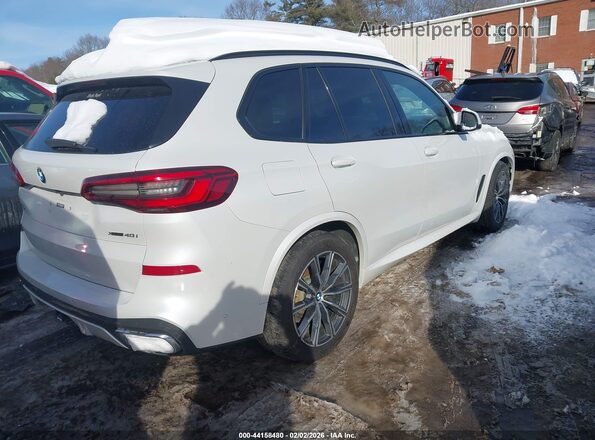 5UXCR6C57KLL35592 2019 BMW X5 White Հետևի աջ