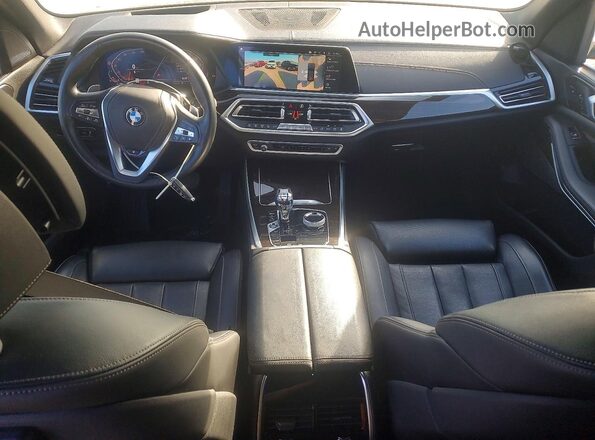 5UXCR6C58KLL06036 2019 BMW X5 Black Առջևի վահանակի տեսք