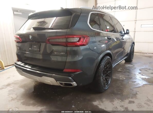 5UXCR6C59KLK88694 2019 BMW X5 Gray Задня права чверть
