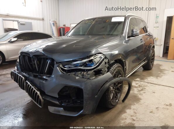 5UXCR6C59KLK88694 2019 BMW X5 Gray Передня ліва чверть