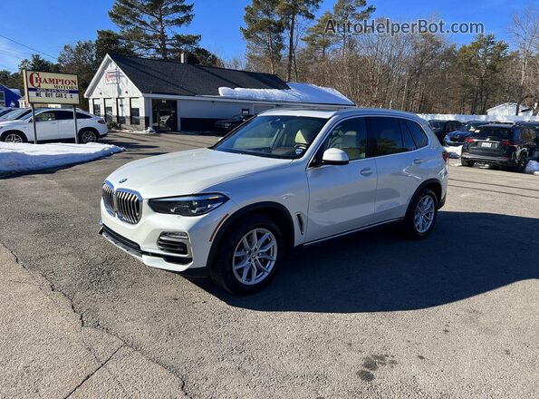 5UXCR6C5XKLL02067 2019 BMW X5 White Trasero derecho
