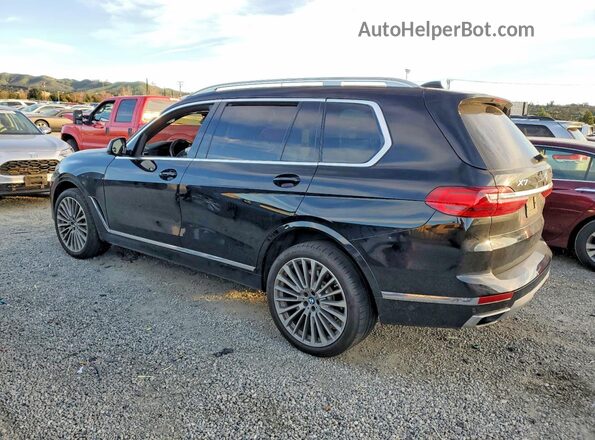 5UXCW2C01L9B41874 2020 BMW X7 Black უკანა მარცხენა