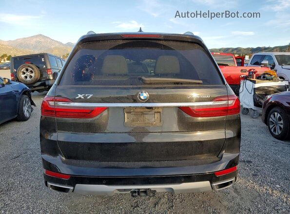 5UXCW2C01L9B41874 2020 BMW X7 Black უკანა ხედი