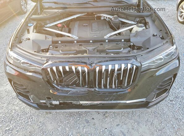 5UXCW2C01L9B41874 2020 BMW X7 Black ძრავის განყოფილების ხედი