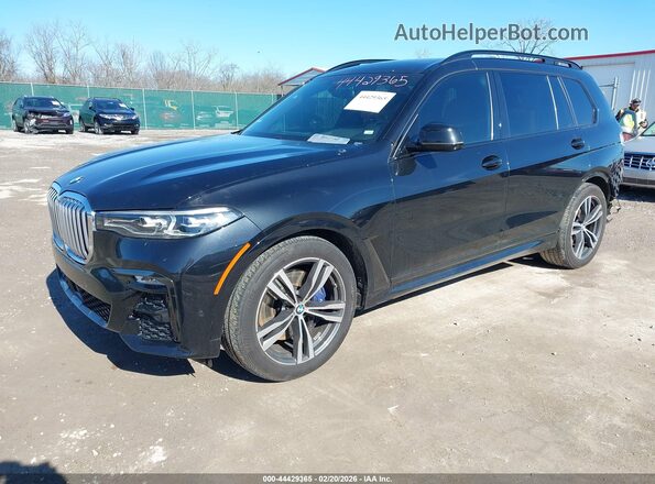 5UXCW2C01M9F27860 2021 BMW X7 Black 