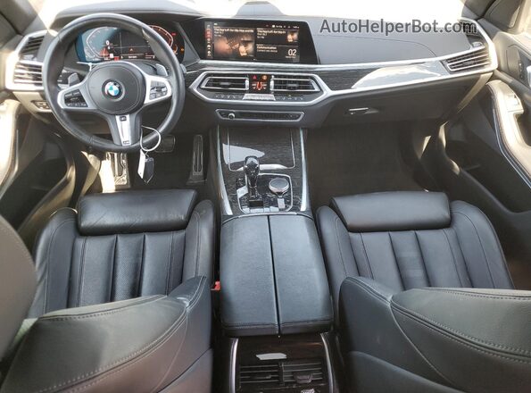 5UXCW2C01M9F64522 2021 BMW X7 Black წინა პანელის ხედი