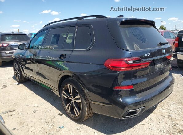 5UXCW2C01M9F64522 2021 BMW X7 Black უკანა მარცხენა