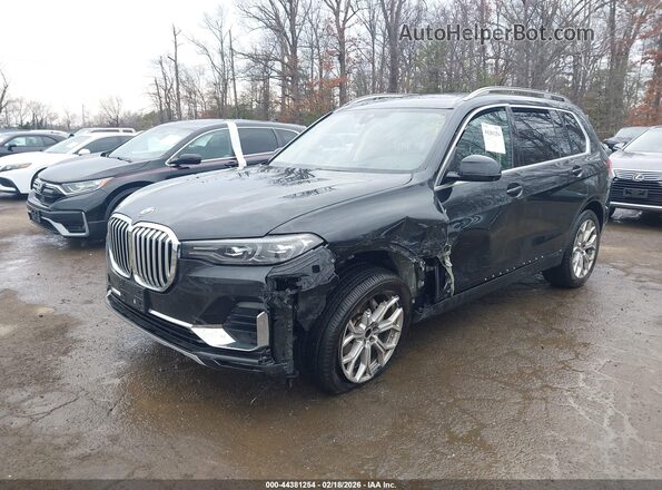 5UXCW2C01N9L06418 2022 BMW X7 Черный Вид спереди