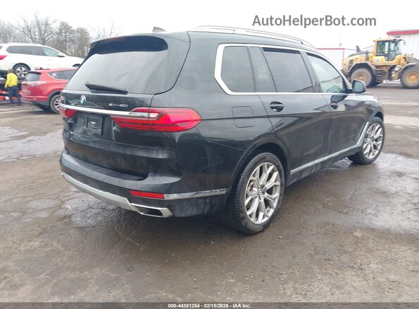 5UXCW2C01N9L06418 2022 BMW X7 Черный Задняя правая четверть