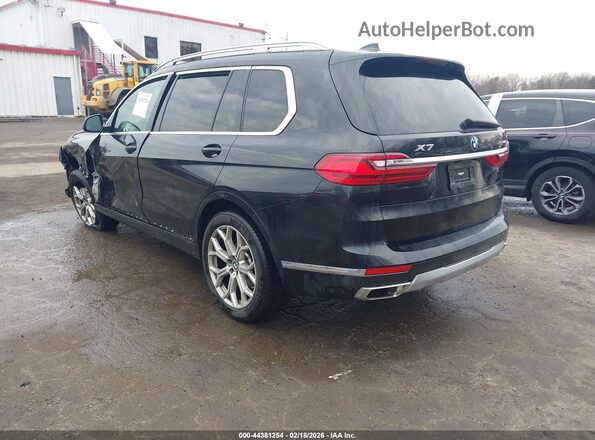 5UXCW2C01N9L06418 2022 BMW X7 Черный Задняя левая четверть