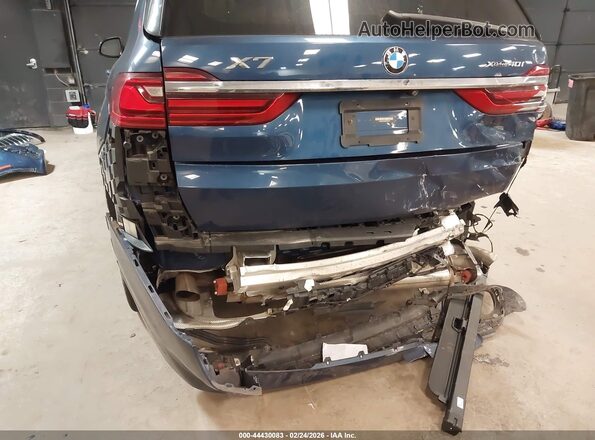 5UXCW2C03M9E70013 2021 BMW X7 Blue 