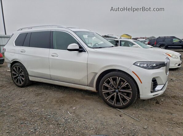 5UXCW2C03M9G47868 2021 BMW X7 White Առջևի աջ