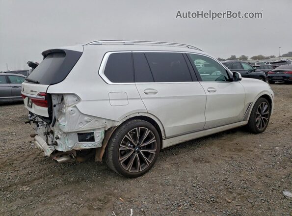 5UXCW2C03M9G47868 2021 BMW X7 White Հետևի աջ