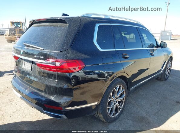 5UXCW2C03N9L05707 2022 BMW X7 Черный Задняя правая четверть