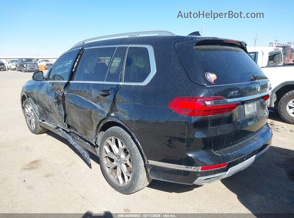 5UXCW2C03N9L05707 2022 BMW X7 Черный Задняя левая четверть