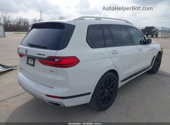 5UXCW2C04L9B40606 2020 BMW X7 White Tył prawy