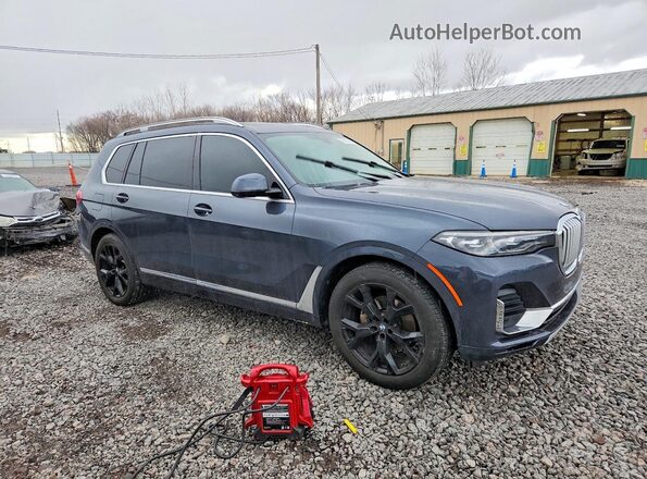 5UXCW2C04M9D95662 2021 BMW X7 Gray Передня права чверть