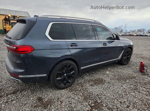 5UXCW2C04M9D95662 2021 BMW X7 Gray Задня права чверть