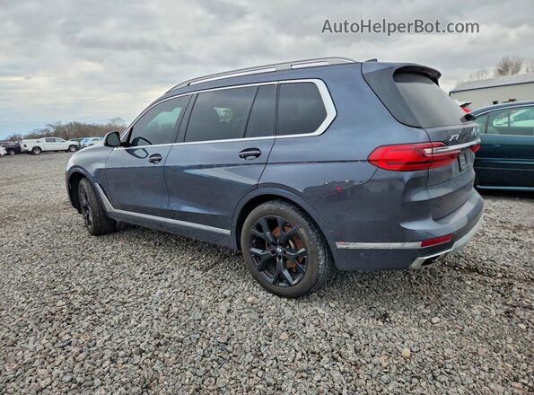 5UXCW2C04M9D95662 2021 BMW X7 Gray Задня ліва чверть