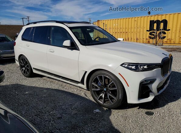 5UXCW2C04M9E21497 2021 BMW X7 White Передня права чверть