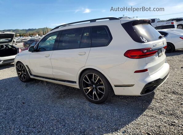 5UXCW2C04M9E21497 2021 BMW X7 White Задня ліва чверть