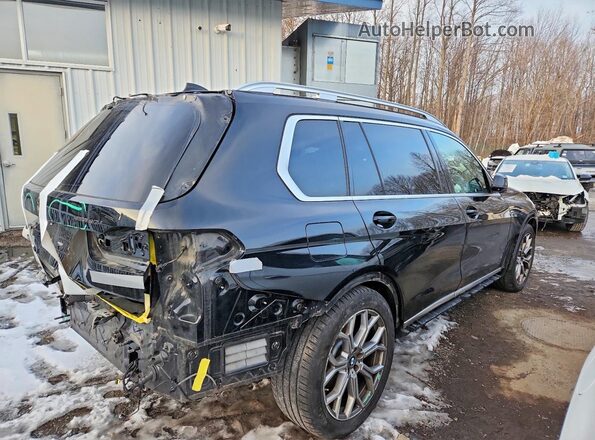 5UXCW2C04M9F34950 2021 BMW X7 Black Задня права чверть