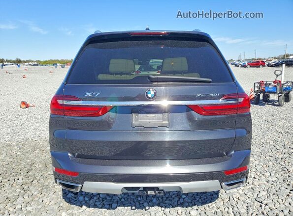 5UXCW2C08M9E65079 2021 BMW X7 Gray Вид ззаду