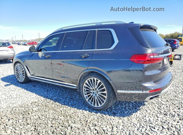 5UXCW2C08M9E65079 2021 BMW X7 Gray Задня ліва чверть