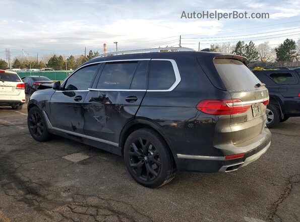 5UXCW2C08N9K61736 2022 BMW X7 Black Trasero izquierdo