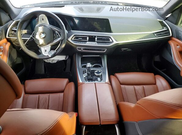 5UXCW2C08N9K61736 2022 BMW X7 Black Vista del salpicadero