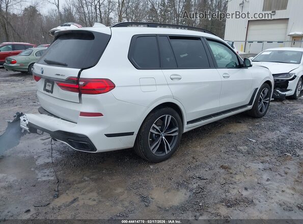 5UXCW2C08N9K86717 2022 BMW X7 White Հետևի աջ