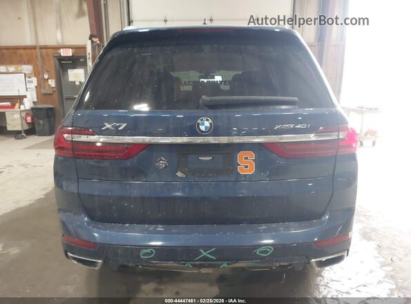 5UXCW2C08N9M79899 2022 BMW X7 Blue 