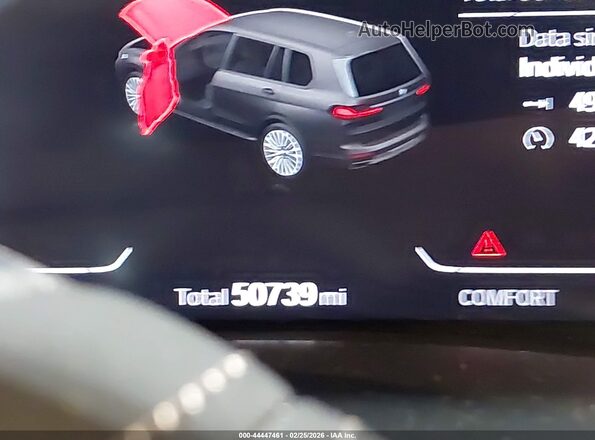 5UXCW2C08N9M79899 2022 BMW X7 Blue 