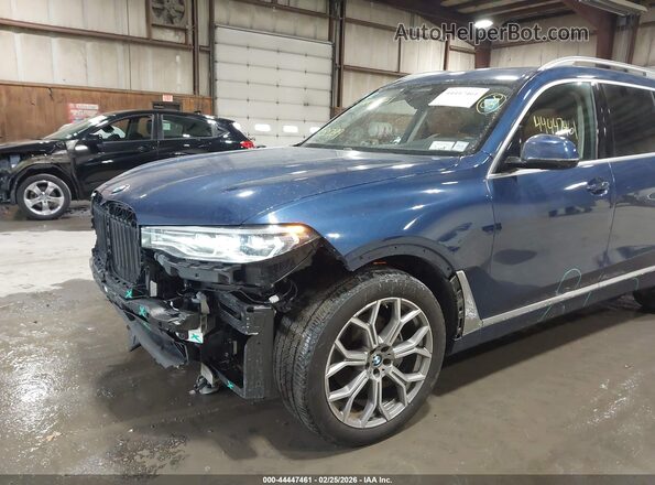 5UXCW2C08N9M79899 2022 BMW X7 Blue 