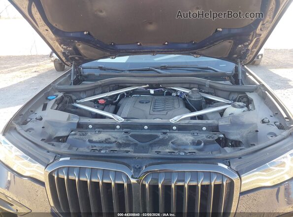 5UXCW2C08N9M85394 2022 BMW X7 Dark Blue Вид сзади