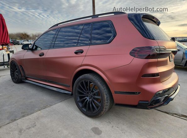 5UXCW2C0XL0E74708 2020 BMW X7 Red Tył lewy