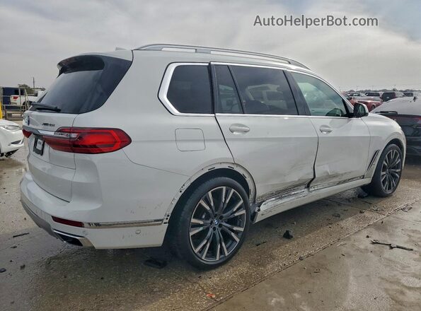 5UXCW2C53KL088895 2019 BMW X7 White Задня права чверть