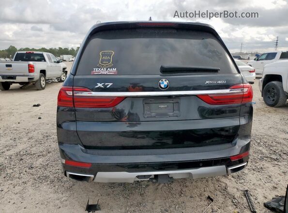 5UXCW2C5XKL087548 2019 BMW X7 Black უკანა ხედი