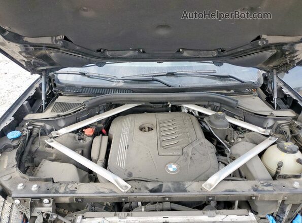5UXCW2C5XKL087548 2019 BMW X7 Black ძრავის განყოფილების ხედი